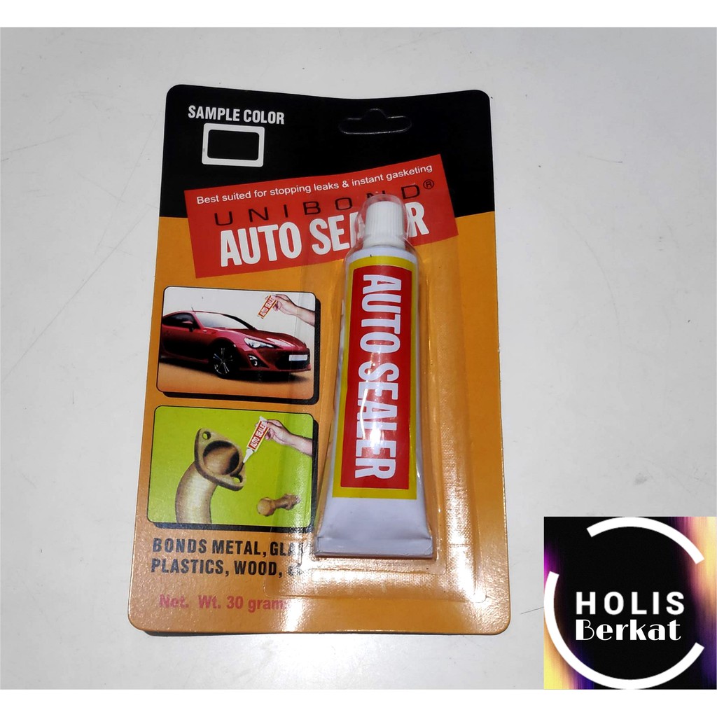 Lem Auto Sealer Unibond Warna Hitam 30 gr