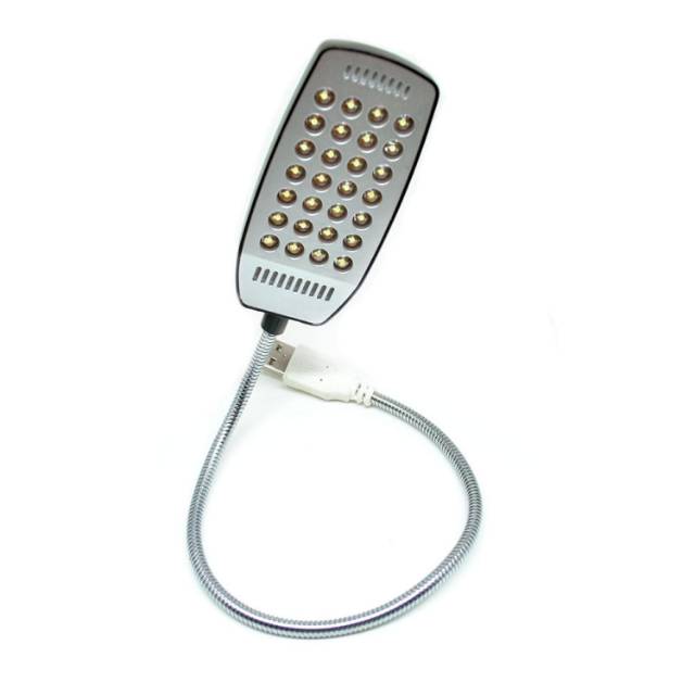 Lampu Baca Mini LED USB 28 LED Cool White 1.5 W With Saklar Switch