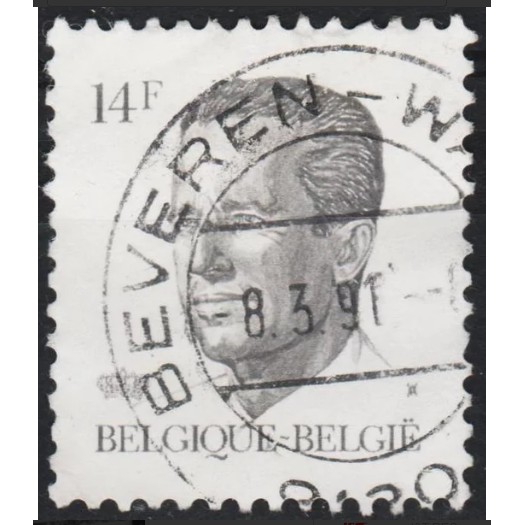 

Perangko Filateli 11306 Belgium VFU 1v 15.01.1990 New Values #2408