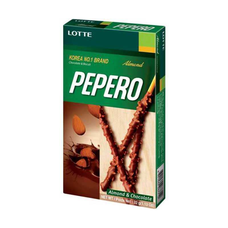 

LOTTE, ALMOND PEPERO 32GR