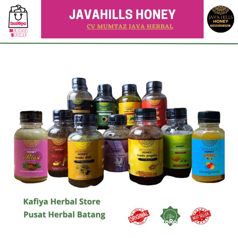 JAVAHILS HONEY / JAVAHILLS HONEY / MADU JAVAHILLS 160gr