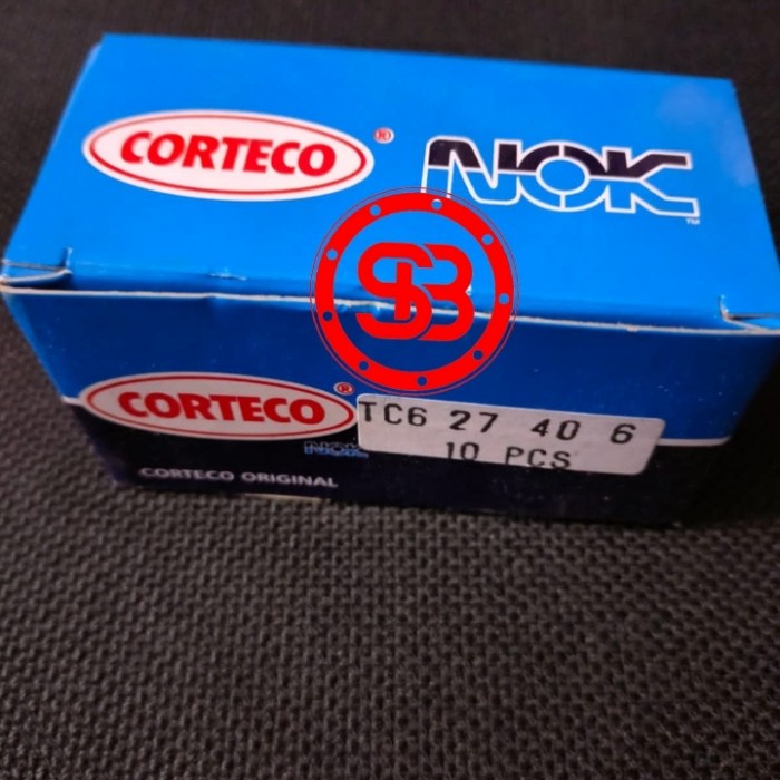 Oil seal TC6 27 40 6 / 27.00 40.00 6.00 / 27x40x6 NOK