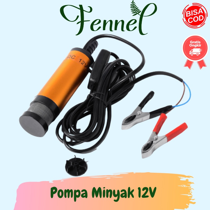 Pompa Minyak Oli Bensin Solar Mobil Elektrik 12V - CT