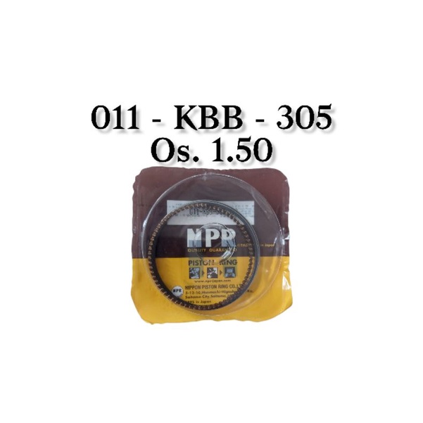 RING SEHER RING PISTON HONDA TIGER LAMA KBB OS. 1.50 150 NPP NPR