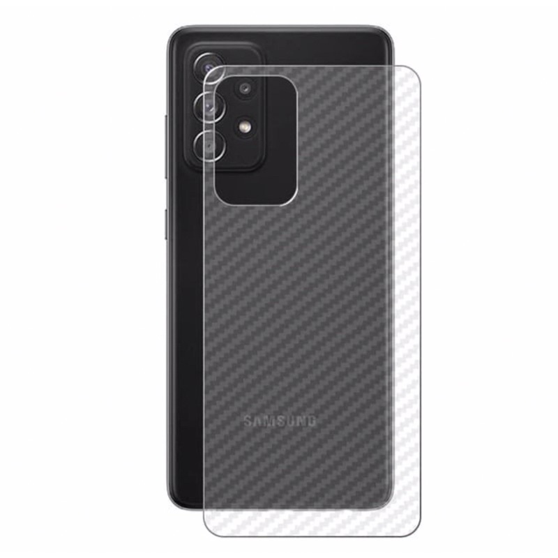 Skin Carbon Lenovo K5 Pro / S5  Garskin Carbon Premium Quality  Pelindung Body Back Handphone
