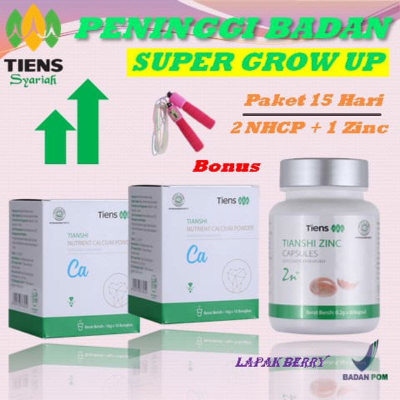 

PENINGGI BADAN ORI | TIENS | SUPER GROW UP | HYPERGROW | SUSU PENINGGI BADAN | OBAT PENINGGI BADAN