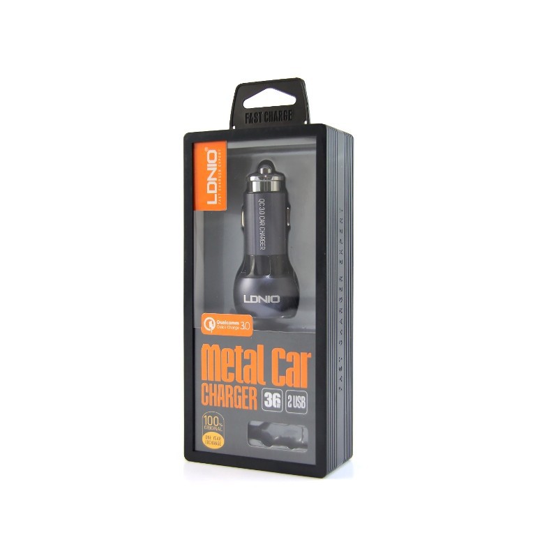 LDNIO Metal Car Charger C503Q