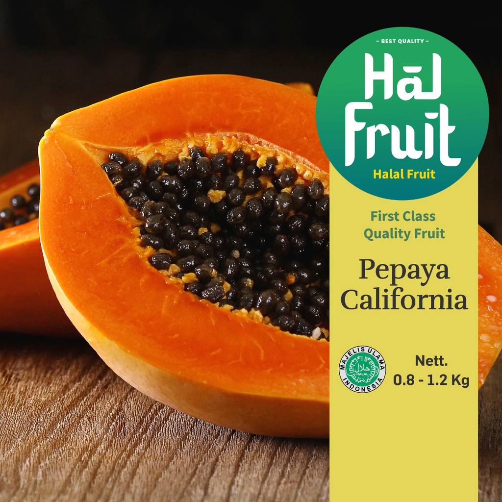 

Pepaya California 0,8 - 1,2 Kg HalFruit