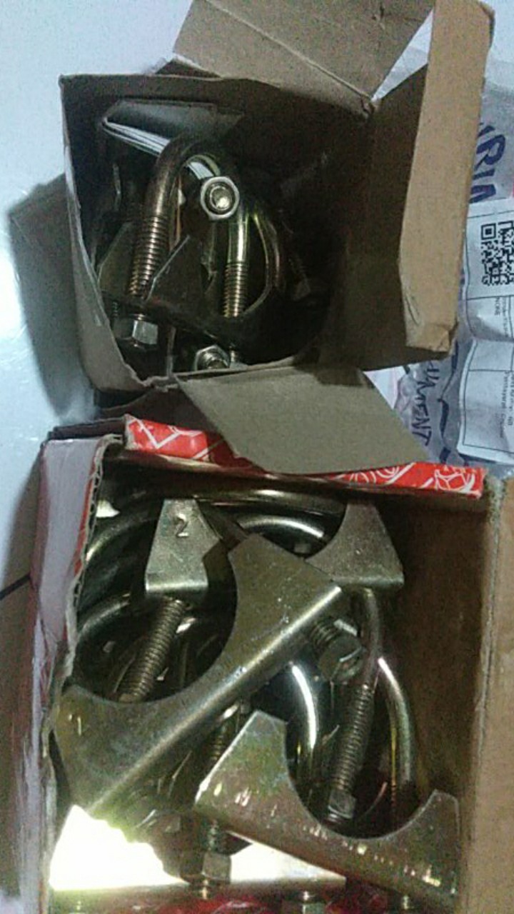 Klem Knalpot 2 Inch - U Bolt / Exhaust Clamp