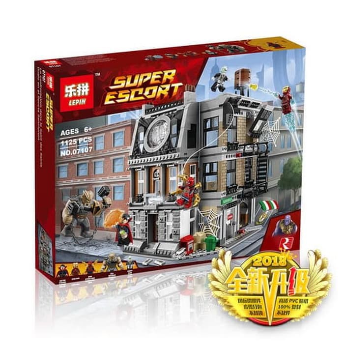 Lepin 07107 Super Heroes - Sanctum Sanctorum Showdown