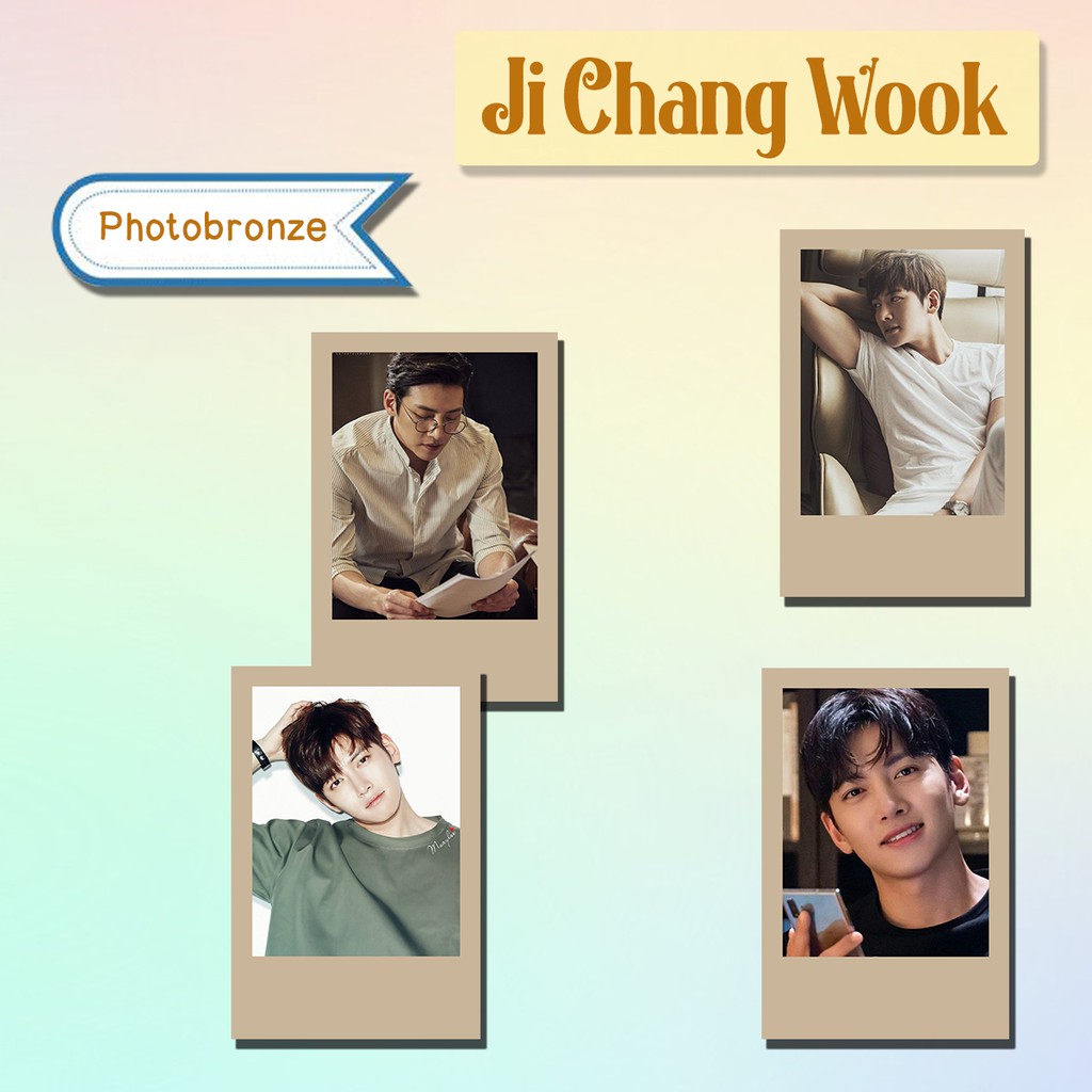 Photocard / Polaroid Ji Chang Wook - Photobronze isi 4 pcs