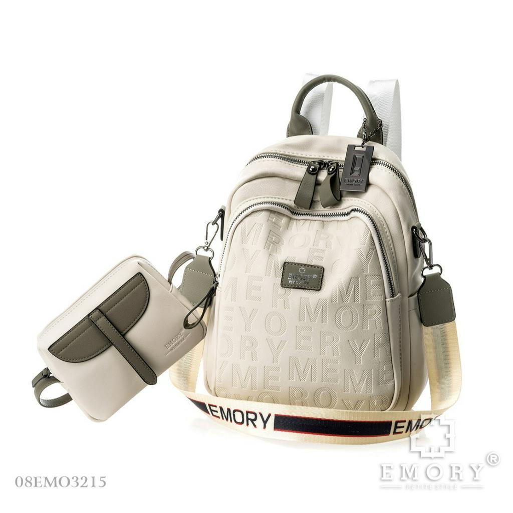 Tas Ransel Wanita EMORYSTYLE   Moricca 08EMO 3215   2in1  MB