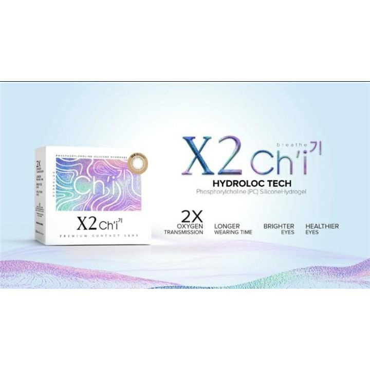 Softlens X2 Chi Bliss Blue with Hydroloc Tech