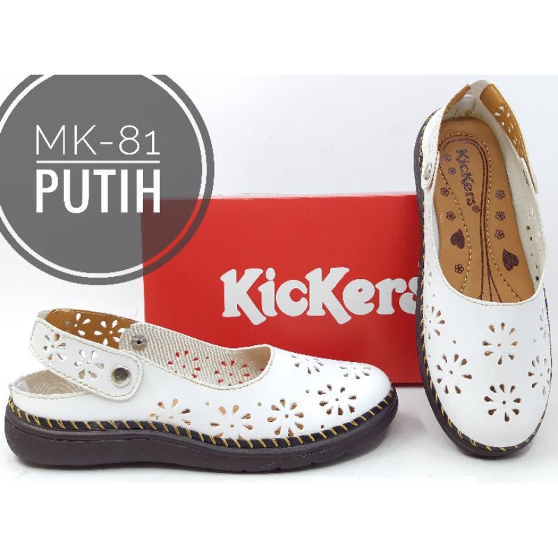 Sepatu Formal Wanita Kickers Flat Shoes Kode MK-81