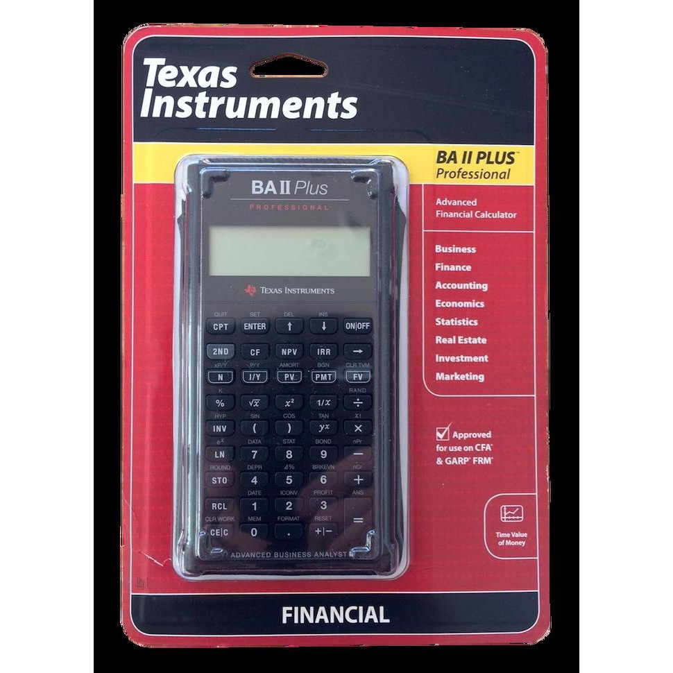 

Termurah Texas Instruments BA II Plus Professional Paling oke