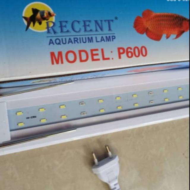 Lampu Aquarium 60cm RECENT P600 Lampu LED Aquarium 60 Cm