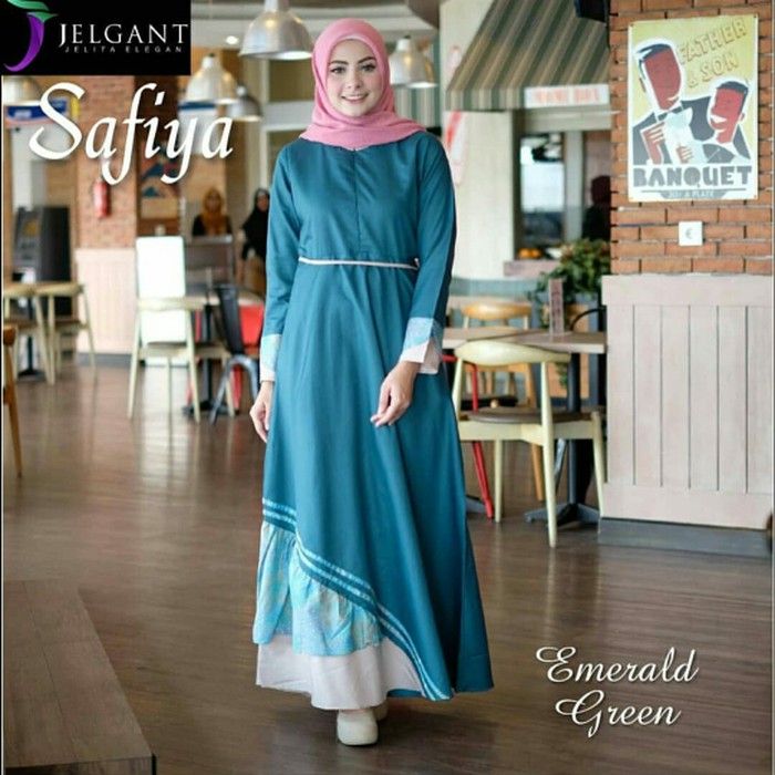 GAMIS SYARI ANNAJAH CAPUCCINO 900GR 110 140 ALLSIZE GAMIS SYARI BUSUI CADAR CREPE HQ POLOS MURAH I.