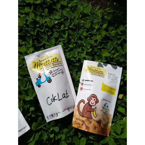 

snack monanachipss ＃keripik pisang rasa coklat