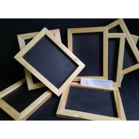 

PALING MURAH Mini Chalkboard 15x20cm Papan Tulis Kapur kecil Vintage Jati Belanda sale sale