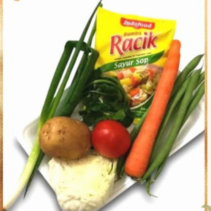 

PAKET SAYUR SOP KOMPLIT + BUMBU RACIK