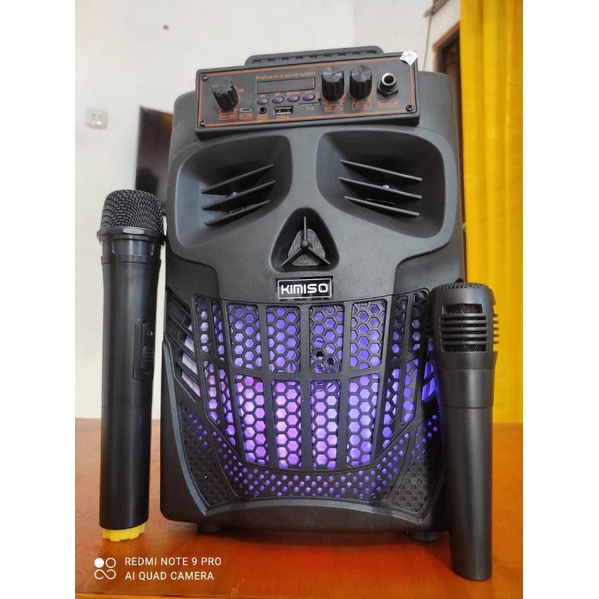 PROMO KOMISO 8 IN INCHI. SPEAKER AKTIF. SPEAKER BLUETOOTH. SPEAKER KARAOKE. SALON KOPER