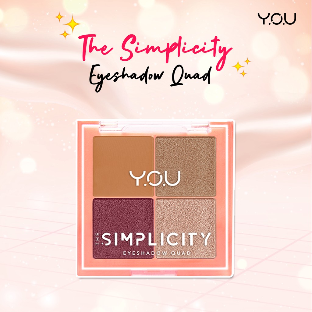 YOU THE SIMPLICITY EYESHADOW QUAD