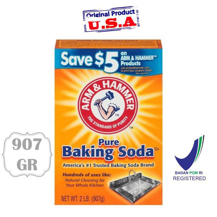 

Arm & Hammer Pure Baking Soda 907g Original USA BERKUALITAS