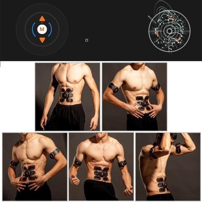 SMART FITNESS EMS/ALAT PEMBENTUK PENGENCANG OTOT SIXPAD