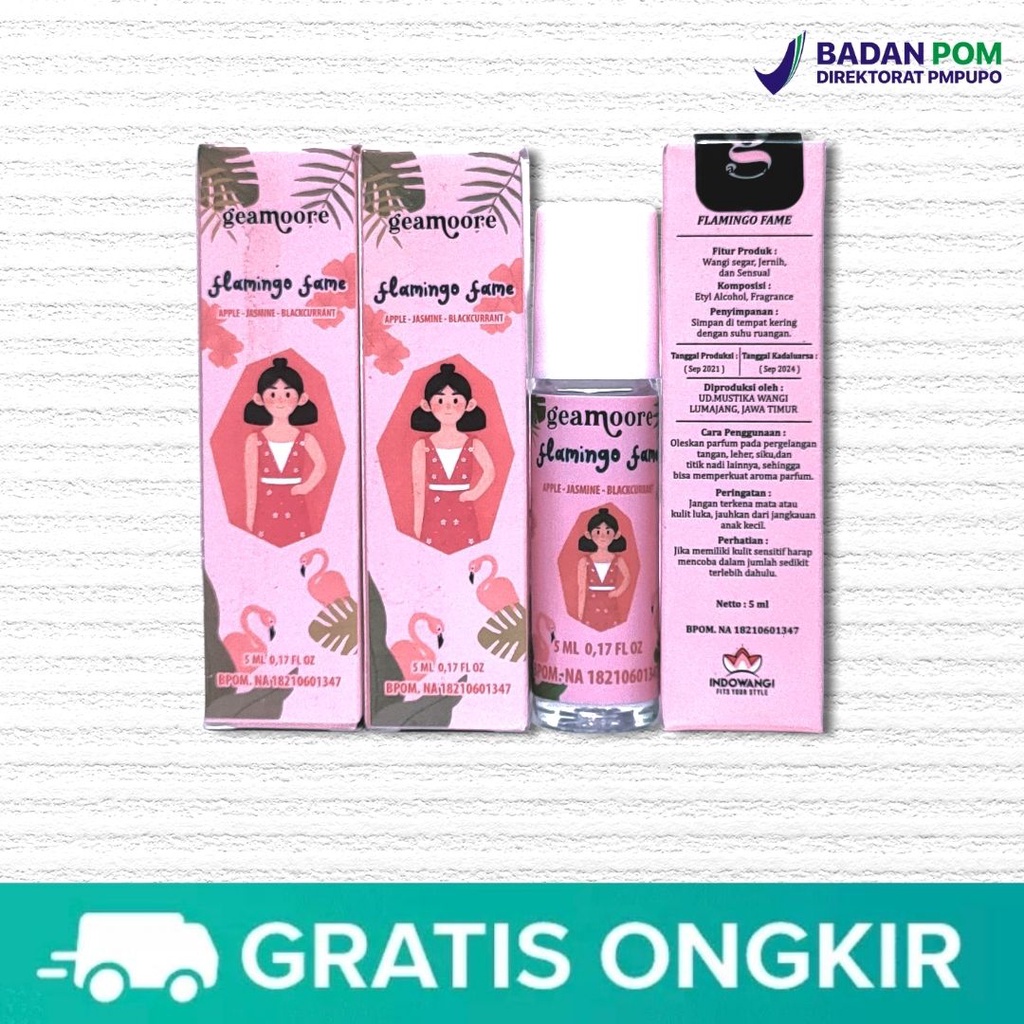 [FREE ONGKIR] Geamoore Parfum Addicted Series Cotton Candy Non Alcohol Sudah BPOM Bisa COD