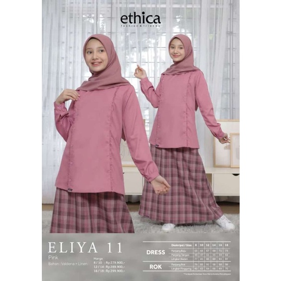 ELIYA 11 || ETHICA FASHION || GAMIS MURAH || GAMIS ANAK || GAMIS DISKON || COD || BUSANA MUSLIM