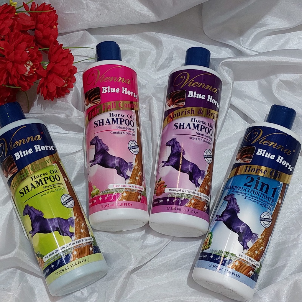 VIENNA BLUE HORSE SHAMPOO / SHAMPO VIENNA - 350ML