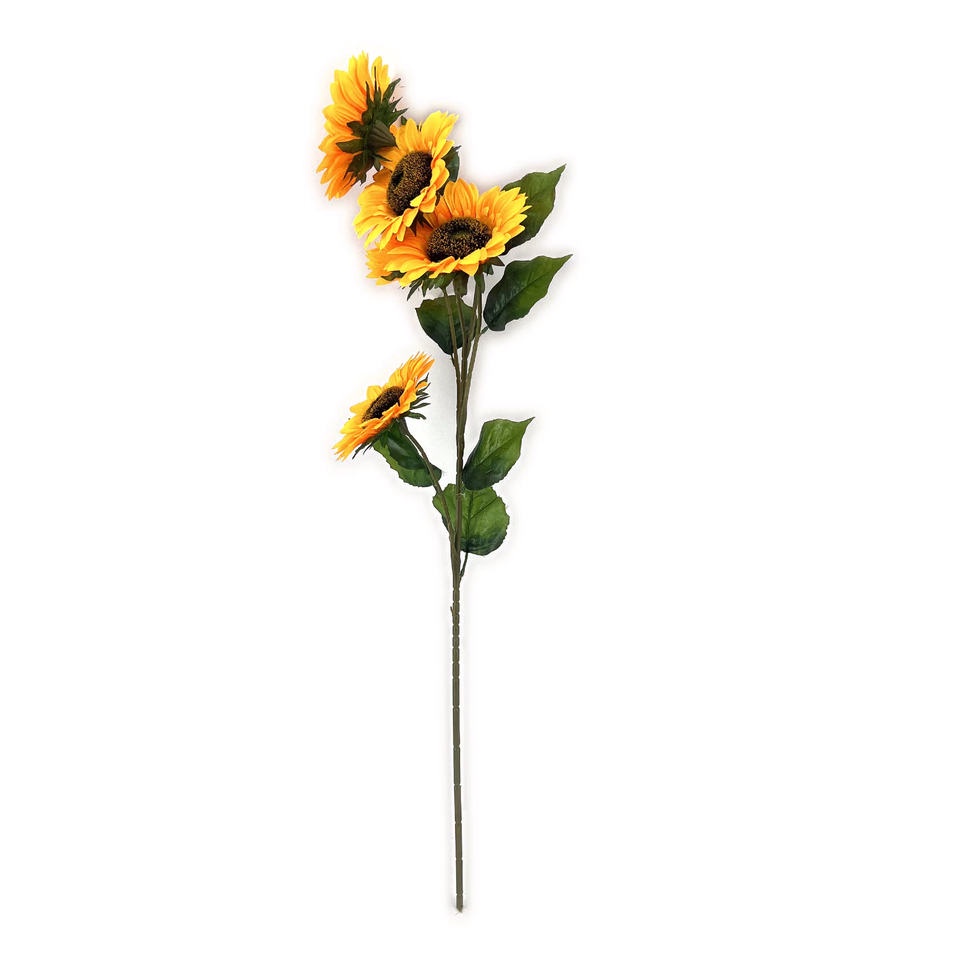 POHON BUNGA MATAHARI 100CM 3 &amp; 5 KUNTUM B8179 TANAMAN ARTIFICIAL SUN FLOWER DEKORASI RUMAH