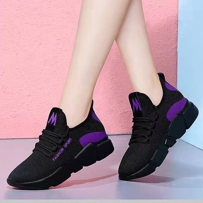 Sepatu Sneakers Wanita Running Fashion - 8065