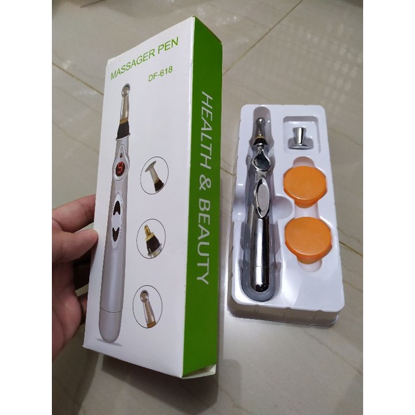 Alat Terapi Pen Akupuntur Elektrik Cas Original Pena Laser Akupuntur Elektric Elektronik Eefleksi Ma
