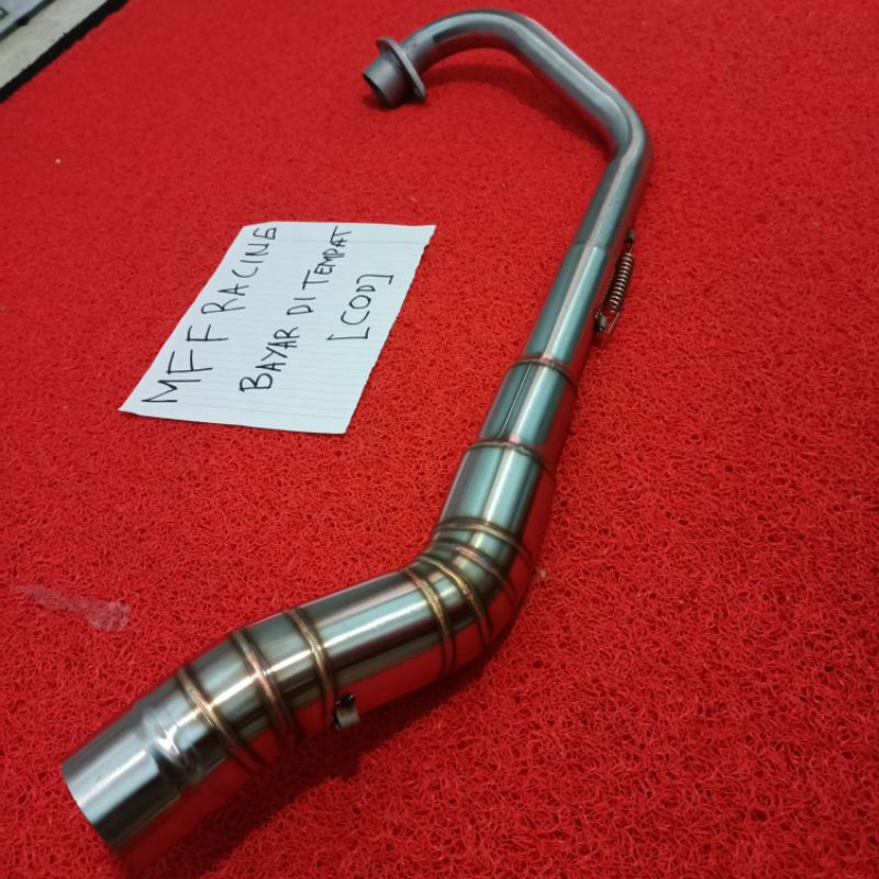 Knalpot Leheran Motor Untuk Satria fu, Cs one Knalpot Racing Motor inlet 50mm