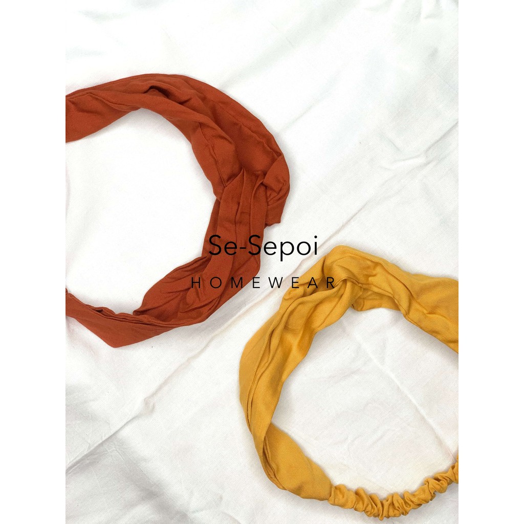 Korean Twisted Bandana Sesepoi