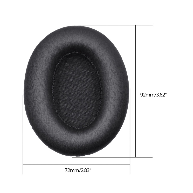 Bt 1pasang Earpads forMpow 059bantalan Telinga Headphone Kompatibel Bluetooth Earcups Bulat