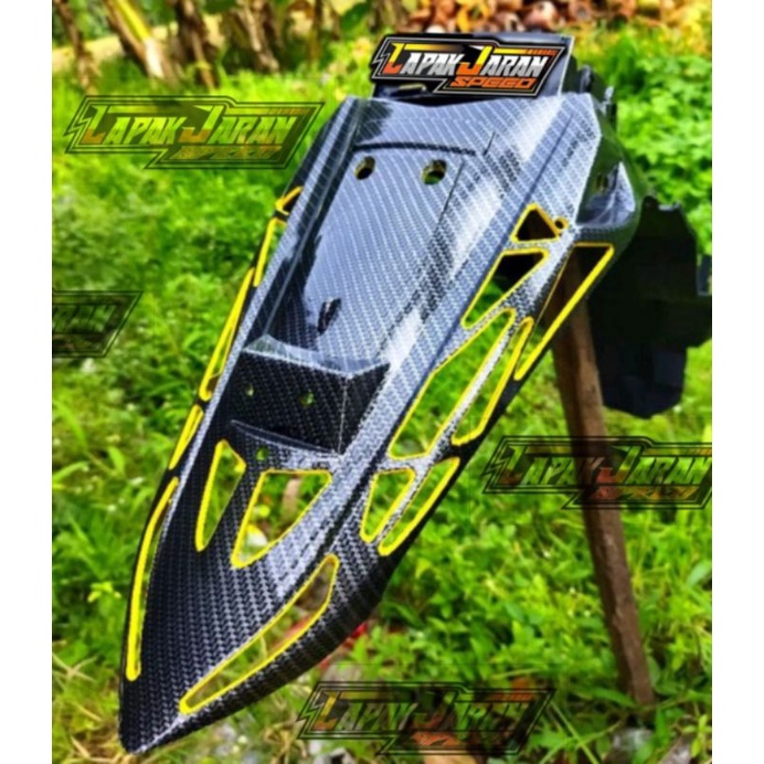 SPAKBOR SLEBOR BELAKANG TIGER REVO COAK KARBON STYLE
