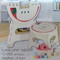 Kursi Lipat Bulat Size S NUMAN /Kursi Lipat Anak TK SD