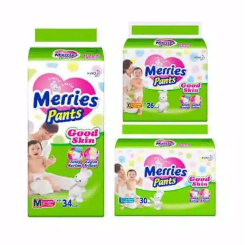 MERRIES PANTS GOOD SKIN  S40/M34/L30/XL26/XXL28