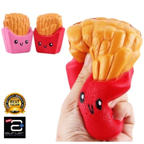 Squishy Chips Potato Slow Sanqi Elan Squishy Kawaii Squishy Jumbo Murah