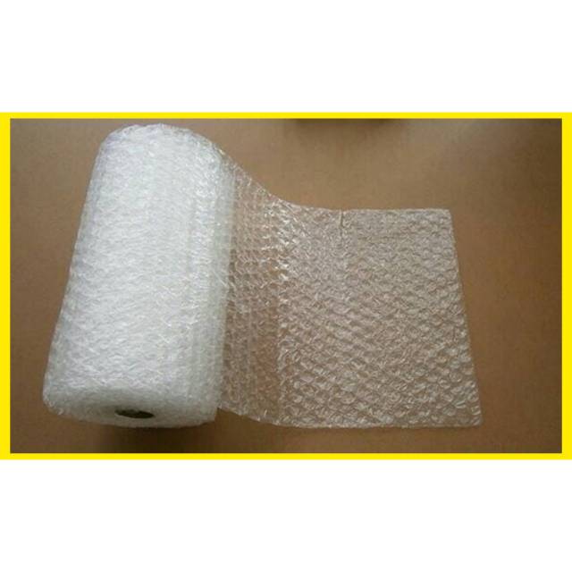 

Ekstra Buble Wrap untuk menambah aman paket kakak