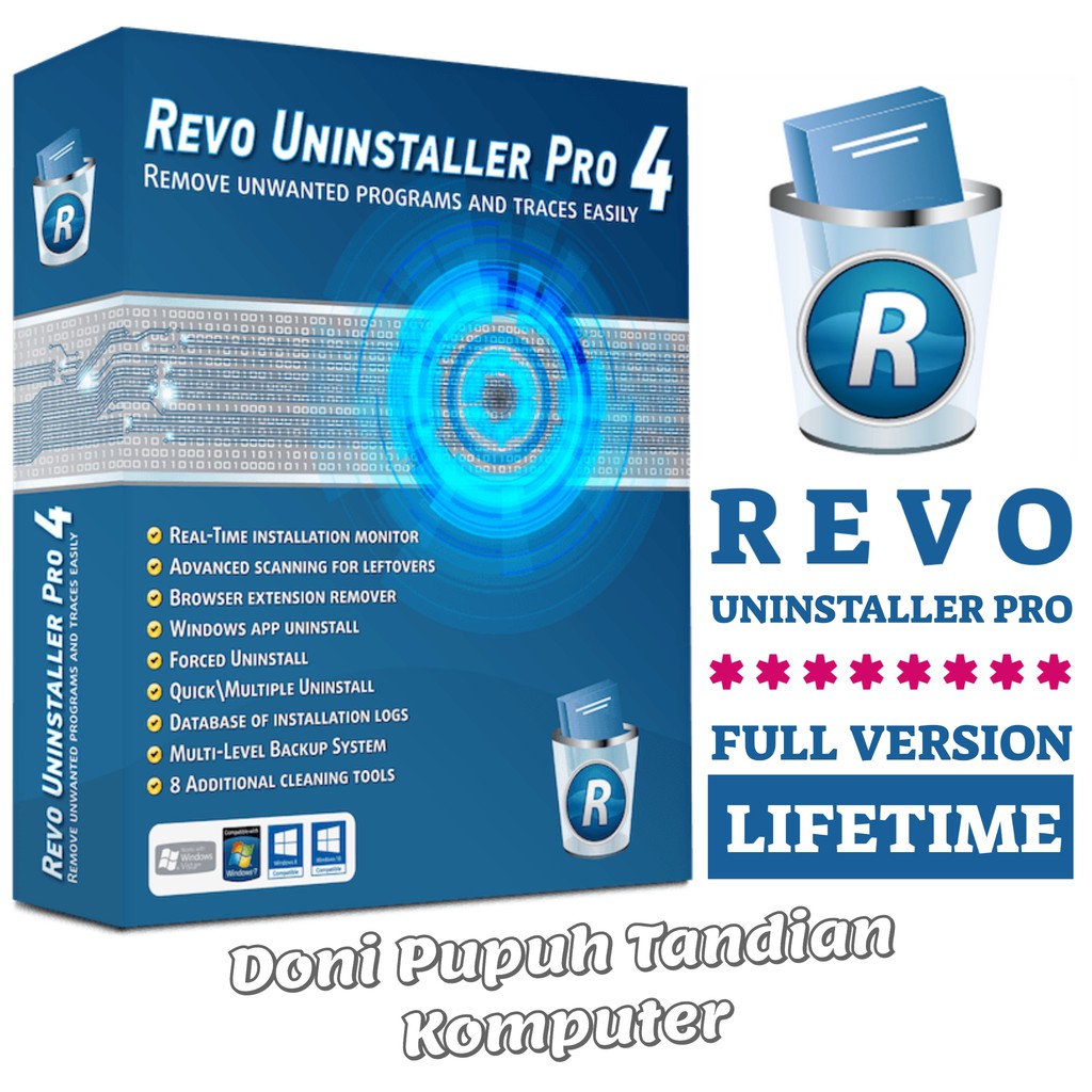 Jual Revo Uninstaller Pro Versi Terbaru Full Version Lifetime (Wajib