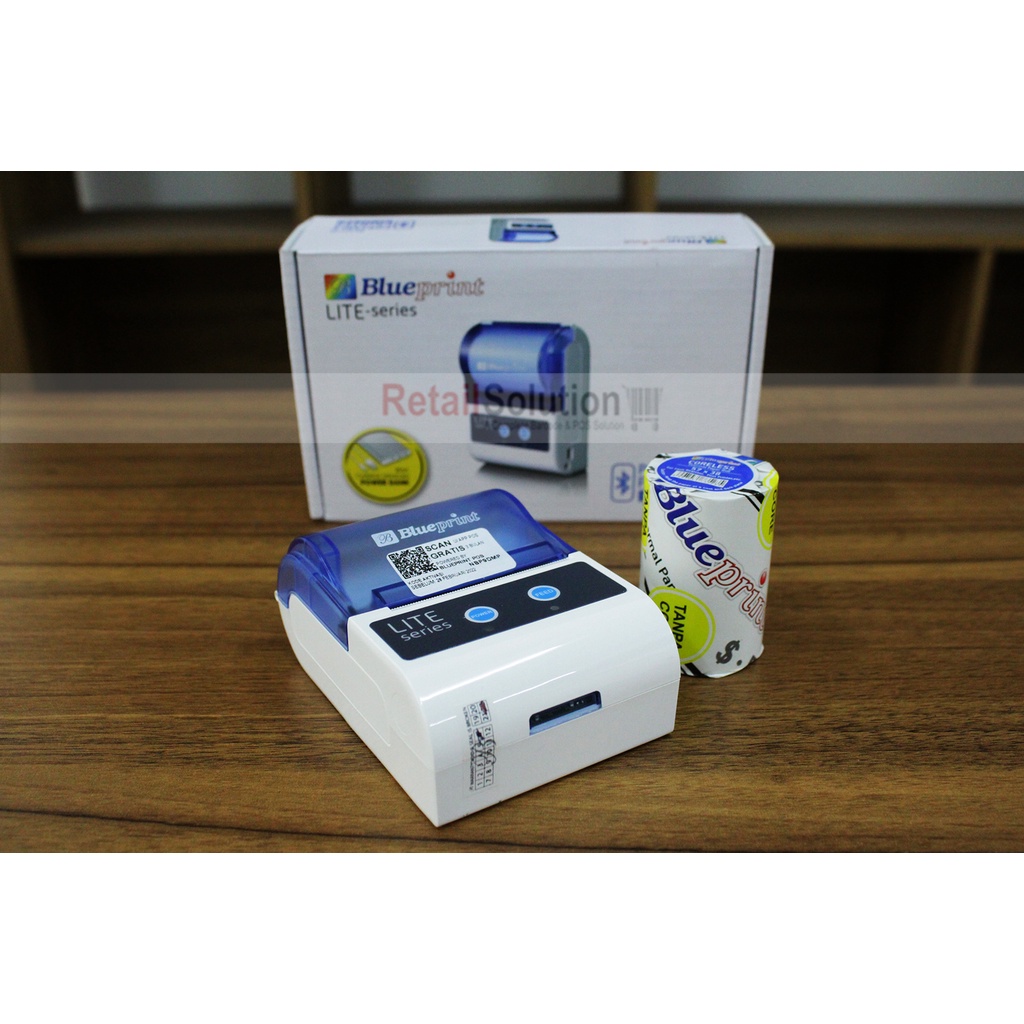 Mini Printer Thermal Bluetooth 58mm - Blueprint BP Lite58 / BP Lite 58