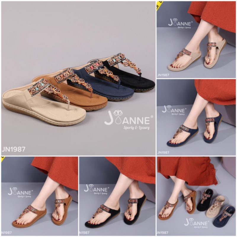 RESTOCK!! JOANNE Sandals Shoes Import JN1987