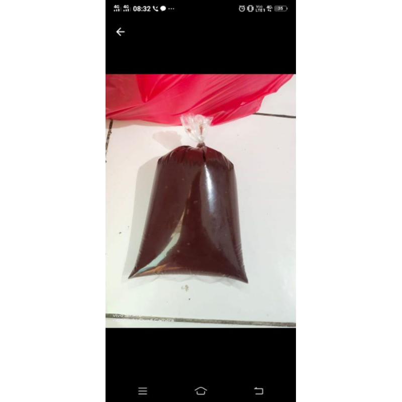 

cokelat cair dan milo