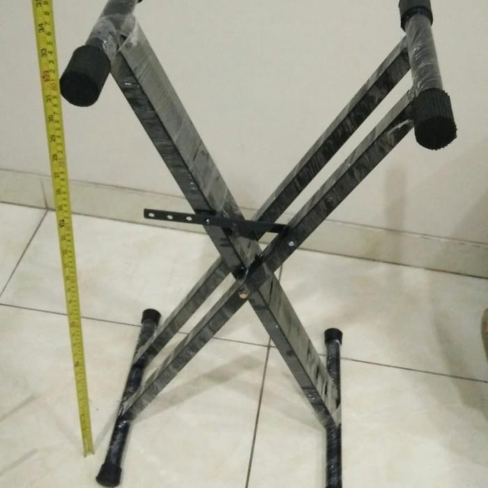 Stand Kaki Untuk keyboard yamaha stand piano techno casio stand double