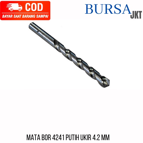 MATA BOR 4241 UKURAN 4.2 MM UNTUK KAYU LOGAM ALUMUNIUM TAHAN KARAT