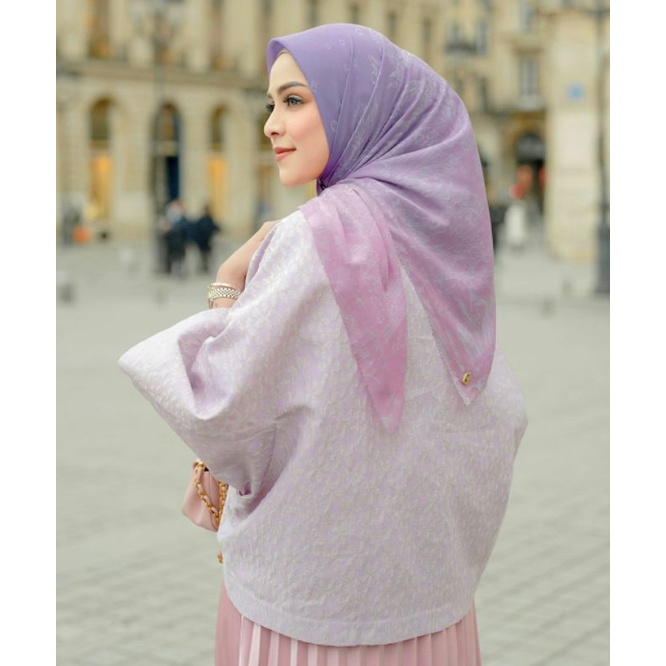 Buttonscarves El Mar Minorca Pinky Sky Voal NWT