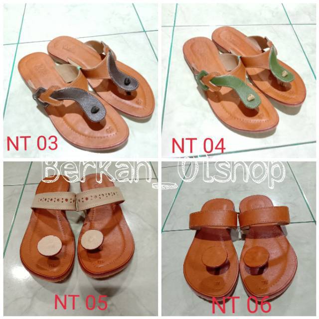 SANDAL WANITA KULIT MENTAH ASLI MAGETAN